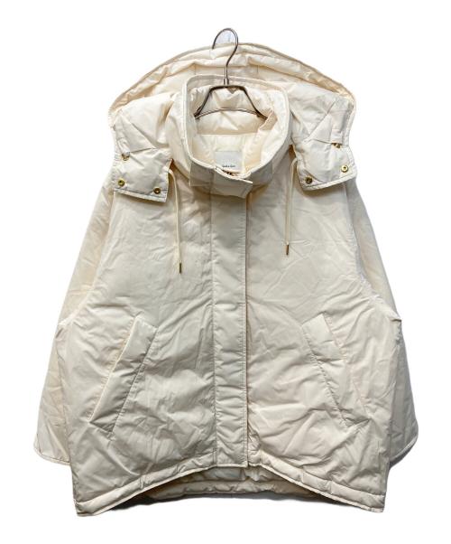 Spick and Span（スピック＆スパン）Spick and Span (スピック＆スパン) 2WAY撥水ダウンハーフコート アイボリー サイズ:34の古着・服飾アイテム