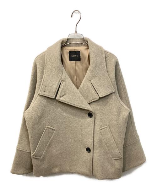 ROSSO（ロッソ）ROSSO (ロッソ) スーパー140シャルム2WAYカラーコート ブラウン サイズ:FREEの古着・服飾アイテム