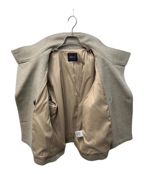 ROSSO（ロッソ）ROSSO (ロッソ) スーパー140シャルム2WAYカラーコート ブラウン サイズ:FREEの古着・服飾アイテム