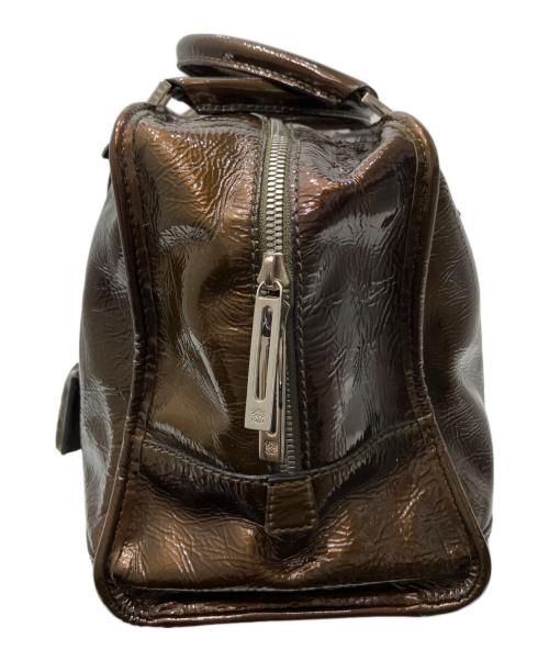 LOEWE（ロエベ）LOEWE (ロエベ) アマソナ36 ハンドバッグ ベージュの古着・服飾アイテム