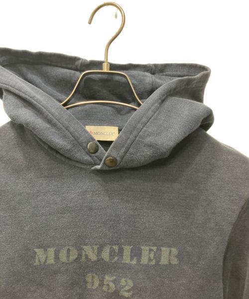MONCLER（モンクレール）MONCLER (モンクレール) プルオーバーパーカー ネイビー サイズ:Sの古着・服飾アイテム