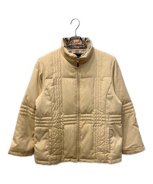 BURBERRY GOLF（バーバリーゴルフ）BURBERRY GOLF (バーバリーゴルフ) ダウンジャケット ベージュ サイズ:Lの古着・服飾アイテム