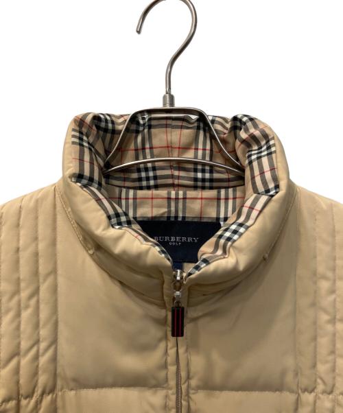 BURBERRY GOLF（バーバリーゴルフ）BURBERRY GOLF (バーバリーゴルフ) ダウンジャケット ベージュ サイズ:Lの古着・服飾アイテム