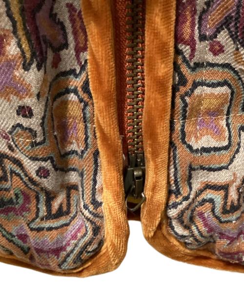 ETRO（エトロ）ETRO (エトロ) オリエンタルキルティングジャケット ブラウン サイズ:44の古着・服飾アイテム