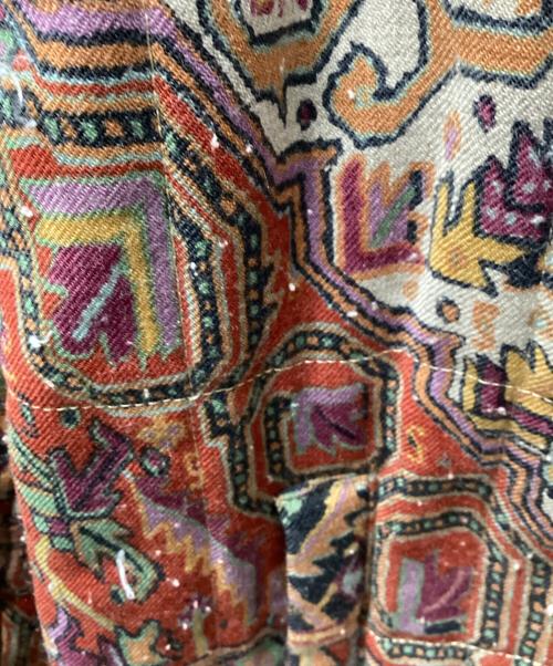 ETRO（エトロ）ETRO (エトロ) オリエンタルキルティングジャケット ブラウン サイズ:44の古着・服飾アイテム