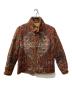 ETRO（エトロ）の古着「オリエンタルキルティングジャケット」｜ブラウン