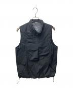 WHITE MOUNTAINEERINGホワイトマウンテ二アニング）の古着「GORE-TEX INFINIUM x PRIMALOFT PADDED LUGGAGE VEST」｜ブラック