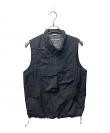 WHITE MOUNTAINEERING（ホワイトマウンテ二アニング）の古着「GORE-TEX INFINIUM x PRIMALOFT PADDED LUGGAGE VEST」｜ブラック