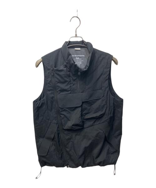 WHITE MOUNTAINEERING（ホワイトマウンテ二アニング）WHITE MOUNTAINEERING (ホワイトマウンテ二アニング) GORE-TEX INFINIUM x PRIMALOFT PADDED LUGGAGE VEST ブラックの古着・服飾アイテム