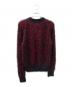 Saint Laurent Paris (サンローランパリ) シャギーニット レッド×ブラック サイズ:L：30000円