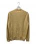 PLAY COMME des GARCONS (プレイコムデギャルソン) ホワイトハートワッペンニットカーディガン ベージュ サイズ:XL：12000円