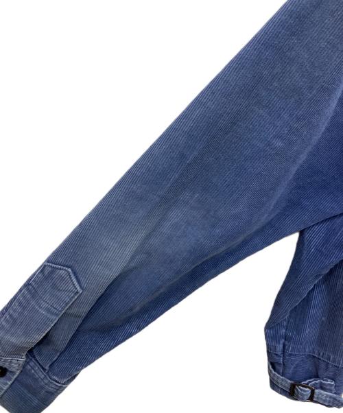 FFA（エフエフエー）FFA (エフエフエー) コーデュロイファーマーズジャケット ブルー サイズ:46の古着・服飾アイテム