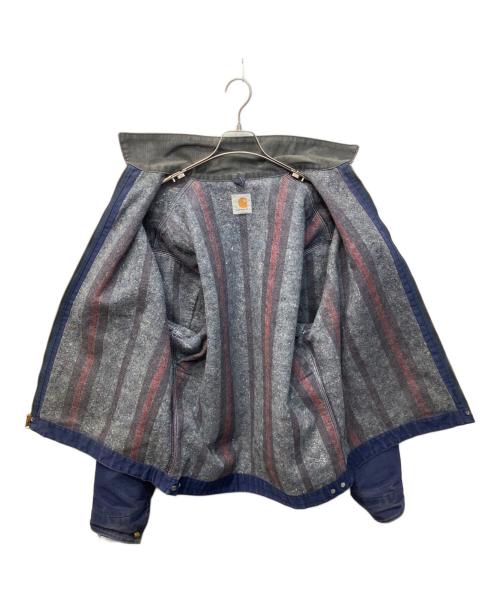 CarHartt（カーハート）CarHartt (カーハート) ブランケットライナー デトロイトジャケット ブルー サイズ:記載なしの古着・服飾アイテム