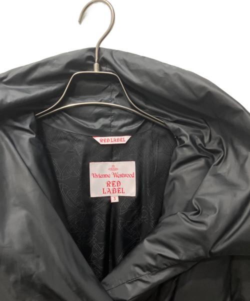 Vivienne Westwood RED LABEL（ヴィヴィアンウエストウッドレッドレーベル）Vivienne Westwood RED LABEL (ヴィヴィアンウエストウッドレッドレーベル) オーブボタン ラップダウンコート ブラック サイズ:34の古着・服飾アイテム