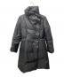 Vivienne Westwood RED LABEL（ヴィヴィアンウエストウッドレッドレーベル）の古着「オーブボタン ラップダウンコート」｜ブラック
