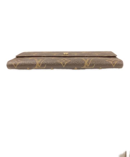 LOUIS VUITTON（ルイ ヴィトン）LOUIS VUITTON (ルイ ヴィトン) 3つ折り財布 ブラウンの古着・服飾アイテム