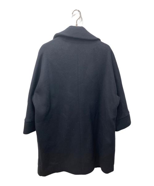 ticca（ティッカ）TICCA (ティッカ) ウールダブルテントコート ネイビー サイズ:FREEの古着・服飾アイテム