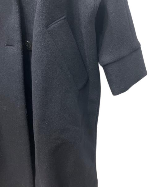 ticca（ティッカ）TICCA (ティッカ) ウールダブルテントコート ネイビー サイズ:FREEの古着・服飾アイテム