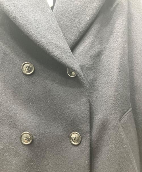 ticca（ティッカ）TICCA (ティッカ) ウールダブルテントコート ネイビー サイズ:FREEの古着・服飾アイテム