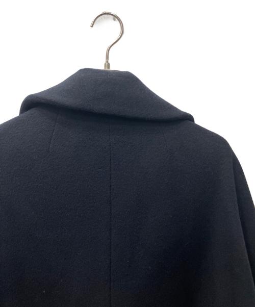 ticca（ティッカ）TICCA (ティッカ) ウールダブルテントコート ネイビー サイズ:FREEの古着・服飾アイテム