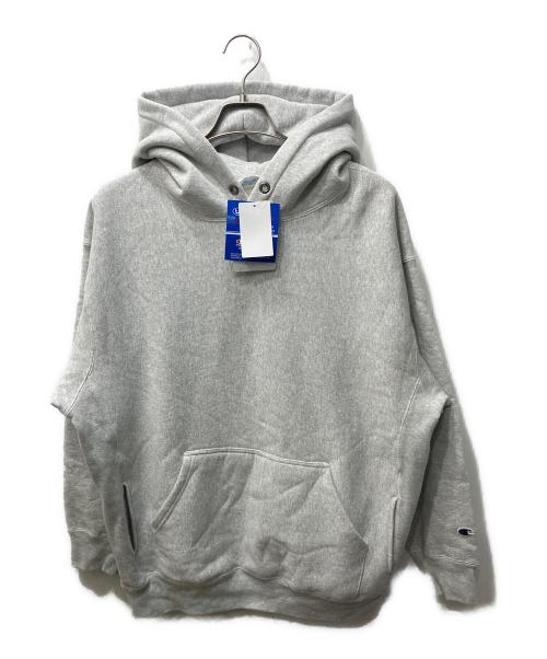 Champion REVERSE WEAVE（チャンピオン リバース ウィーブ）Champion REVERSE WEAVE (チャンピオン リバース ウィーブ) スェットパーカー グレー サイズ:XL 未使用品の古着・服飾アイテム