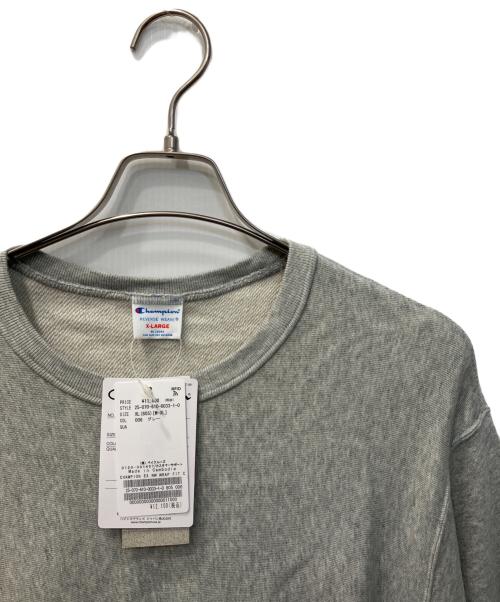 Champion REVERSE WEAVE（チャンピオン リバース ウィーブ）Champion REVERSE WEAVE (チャンピオン リバース ウィーブ) スウェット グレー サイズ:XL 未使用品の古着・服飾アイテム