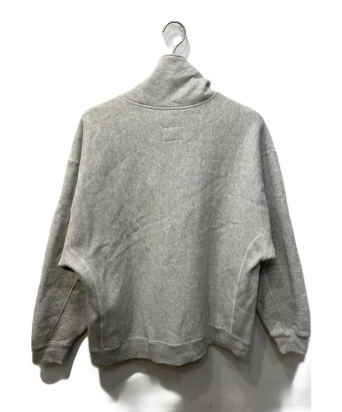 Champion REVERSE WEAVE（チャンピオン リバース ウィーブ）Champion REVERSE WEAVE (チャンピオン リバース ウィーブ) MONKEY TIME (モンキータイム) ハーフジップスウェット グレー サイズ:Lの古着・服飾アイテム