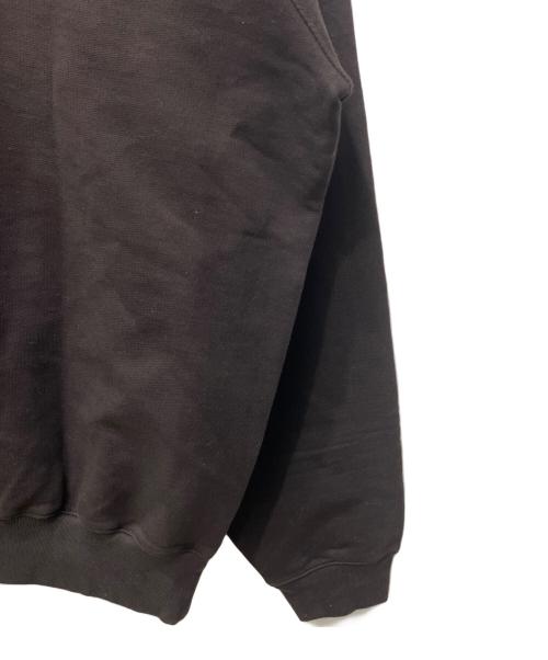 AURALEE（オーラリー）AURALEE (オーラリー) SUPER SOFT HEAVY SWEAT MOCK NECK P/O ブラウン サイズ:5 未使用品の古着・服飾アイテム