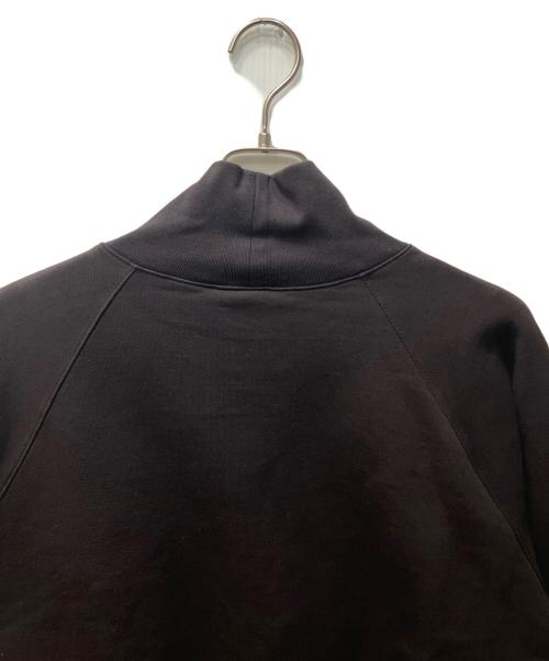 AURALEE（オーラリー）AURALEE (オーラリー) SUPER SOFT HEAVY SWEAT MOCK NECK P/O ブラウン サイズ:5 未使用品の古着・服飾アイテム