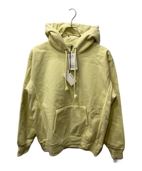 AURALEE（オーラリー）AURALEE (オーラリー) SUPER MILLED SWEAT P/O PARKA イエロー サイズ:4 未使用品の古着・服飾アイテム