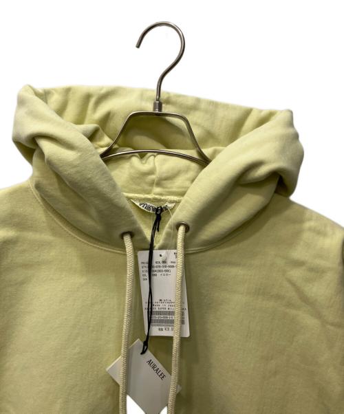 AURALEE（オーラリー）AURALEE (オーラリー) SUPER MILLED SWEAT P/O PARKA イエロー サイズ:4 未使用品の古着・服飾アイテム