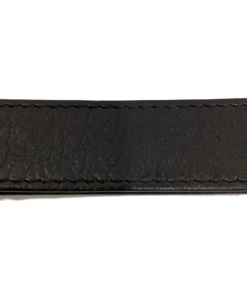 BALENCIAGA（バレンシアガ）BALENCIAGA (バレンシアガ) レザータグキーリング ブラックの古着・服飾アイテム