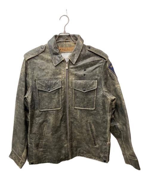 wilsons leather（ウィルソンズレザー）wilsons leather (ウィルソンズレザー) レザージャケット ブラック サイズ:Mの古着・服飾アイテム
