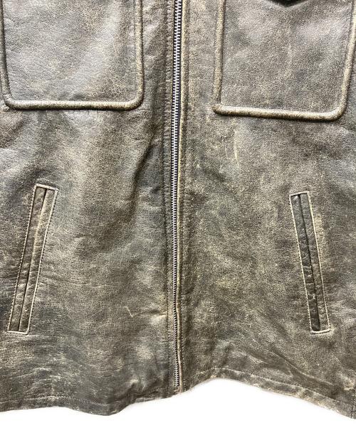 wilsons leather（ウィルソンズレザー）wilsons leather (ウィルソンズレザー) レザージャケット ブラック サイズ:Mの古着・服飾アイテム