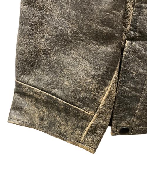 wilsons leather（ウィルソンズレザー）wilsons leather (ウィルソンズレザー) レザージャケット ブラック サイズ:Mの古着・服飾アイテム
