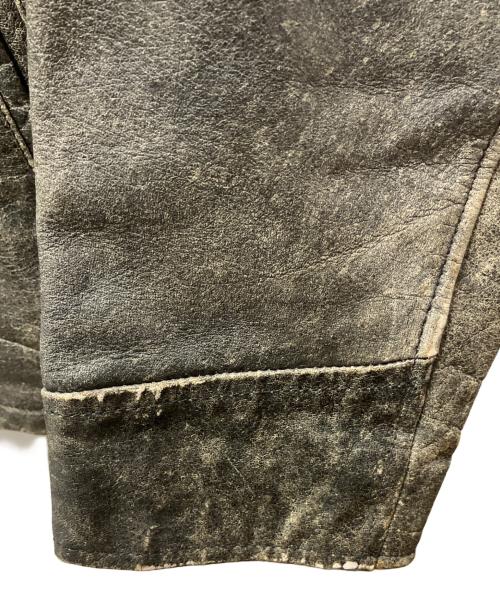 wilsons leather（ウィルソンズレザー）wilsons leather (ウィルソンズレザー) レザージャケット ブラック サイズ:Mの古着・服飾アイテム