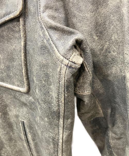 wilsons leather（ウィルソンズレザー）wilsons leather (ウィルソンズレザー) レザージャケット ブラック サイズ:Mの古着・服飾アイテム
