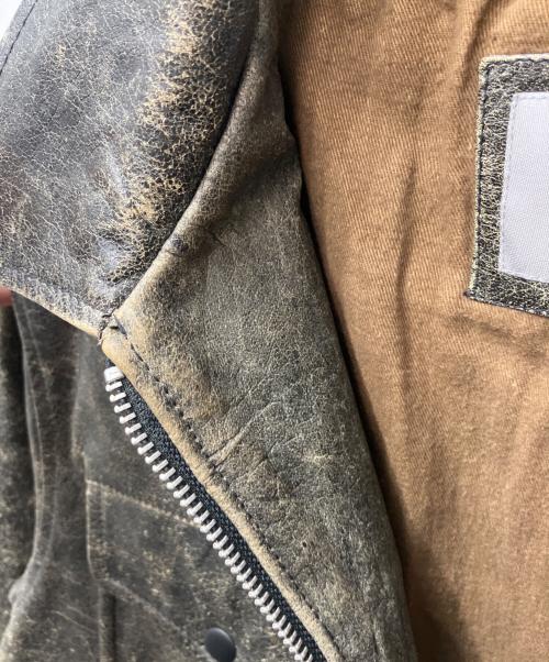 wilsons leather（ウィルソンズレザー）wilsons leather (ウィルソンズレザー) レザージャケット ブラック サイズ:Mの古着・服飾アイテム
