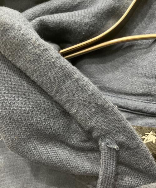 stussy（ステューシー）stussy (ステューシー) プルオーバーパーカー ネイビー サイズ:Mの古着・服飾アイテム