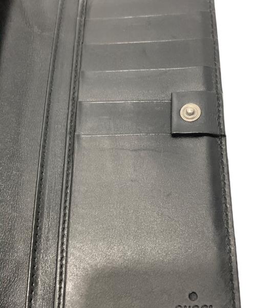 GUCCI（グッチ）GUCCI (グッチ) シマレザーロングウォレットの古着・服飾アイテム