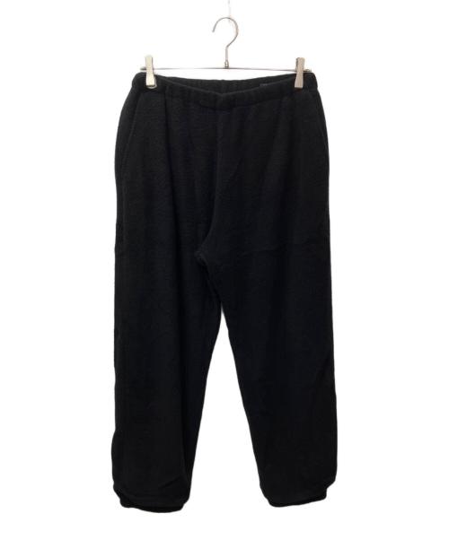 COMOLI（コモリ）COMOLI (コモリ) ウールフリース トラックパンツ ブラック サイズ:2の古着・服飾アイテム