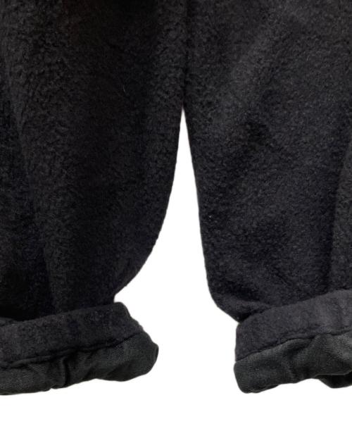 COMOLI（コモリ）COMOLI (コモリ) ウールフリース トラックパンツ ブラック サイズ:2の古着・服飾アイテム