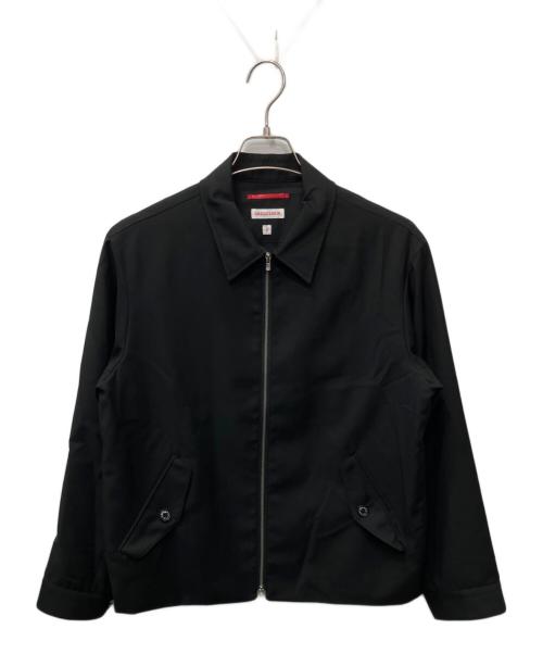 DRESSTERIOR（ドレステリア）DRESSTERIOR (ドレステリア) ウール混ハリントンジャケット ブラック サイズ:Sの古着・服飾アイテム
