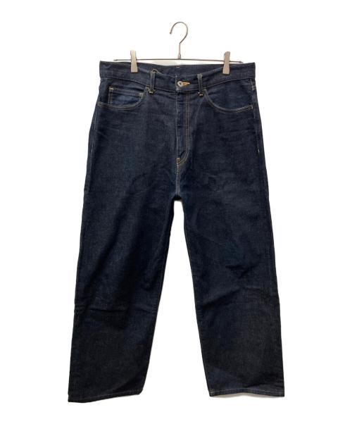STEVEN ALAN（スティーブンアラン）STEVEN ALAN (スティーブンアラン) 13.5oz デニム 5ポケット バギー テーパード パンツ インディゴ サイズ:Lの古着・服飾アイテム