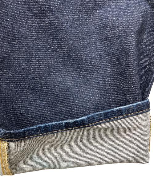 STEVEN ALAN（スティーブンアラン）STEVEN ALAN (スティーブンアラン) 13.5oz デニム 5ポケット バギー テーパード パンツ インディゴ サイズ:Lの古着・服飾アイテム