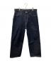 STEVEN ALAN（スティーブンアラン）の古着「13.5oz デニム 5ポケット バギー テーパード パンツ」｜インディゴ