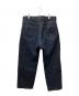 STEVEN ALAN (スティーブンアラン) 13.5oz デニム 5ポケット バギー テーパード パンツ インディゴ サイズ:L：8000円