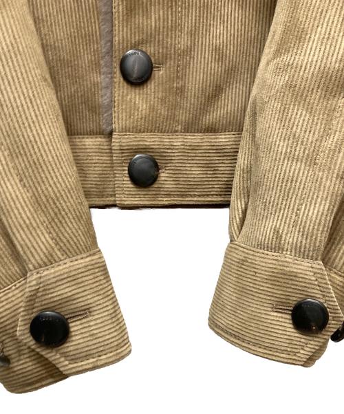 TOD'S（トッズ）TOD'S (トッズ) ムートンジャケット ブラウン サイズ:Sの古着・服飾アイテム