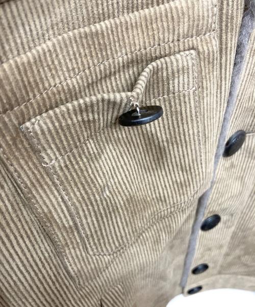 TOD'S（トッズ）TOD'S (トッズ) ムートンジャケット ブラウン サイズ:Sの古着・服飾アイテム