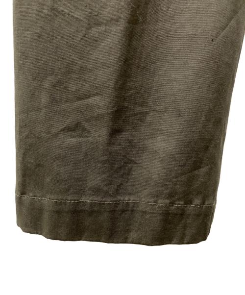 RICK OWENS（リックオウエンス）RICK OWENS (リックオウエンス) DRAWSTRING LONG ストレッチサルエルパンツ カーキ サイズ:US36の古着・服飾アイテム